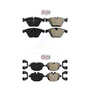 Front Rear Semi-Metallic Disc Brake Pads Kit For BMW Z4 KNF-101110