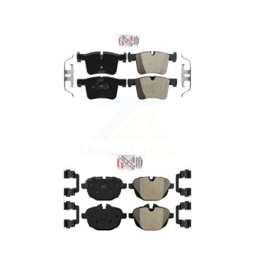 Front Rear Semi-Metallic Disc Brake Pads Kit For BMW X3 X4 KNF-101200