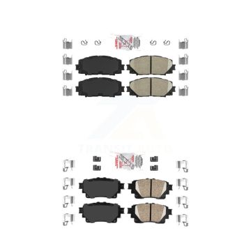 Front Rear Ceramic Disc Brake Pads Kit For Toyota Corolla With Electric Parking KNF-101298