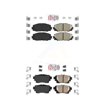 Front Rear Ceramic Disc Brake Pads Kit For Toyota Corolla With Electric Parking KNF-101299