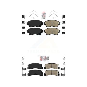 Front Rear Ceramic Disc Brake Pads Kit For Toyota Camry Celica Lexus ES300 KNF-101361
