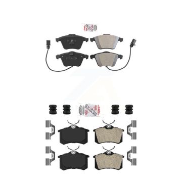 Front Rear Semi-Metallic Disc Brake Pads Kit For Audi A6 Quattro KNF-101689