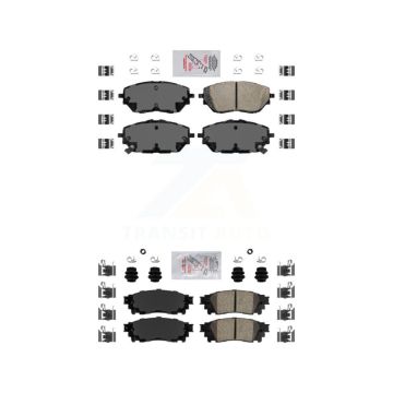 Front Rear Ceramic Disc Brake Pads Kit For Toyota C-HR KNF-101698