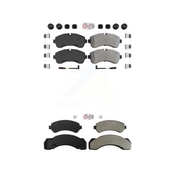 Front Rear Semi-Metallic Disc Brake Pads Kit For Workhorse W42 P32 52mm Caliper Piston KNF-101756