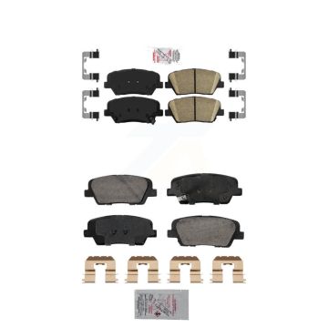 Front Rear Ceramic Disc Brake Pads Kit For Hyundai Santa Fe Sport Kia Sorento KNF-101855
