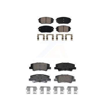 Front Rear Ceramic Disc Brake Pads Kit For Hyundai Tucson Kia Sportage KNF-101868