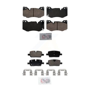 Front Rear Ceramic Disc Brake Pads Kit For Cadillac CT4 KNF-101990