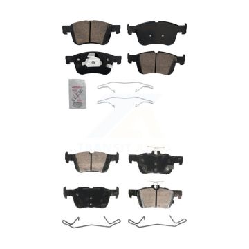 Front Rear Ceramic Disc Brake Pads Kit For Ford Escape Bronco Sport Maverick Lincoln KNF-101992