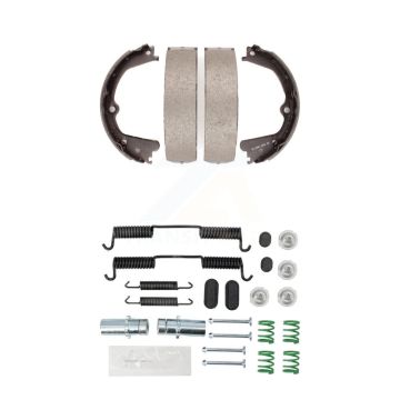 Rear Parking Brake Shoes With Hardware Kit For Nissan NV2500 TITAN XD NV3500 NV1500 KNH-100027