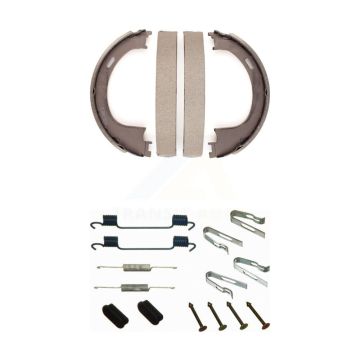 Rear Parking Brake Shoe & Hardware Kit For Ford F-150 Lincoln Mark LT Expedition Town Car KNH-100051