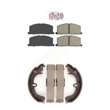 Front Rear Ceramic Disc Brake Pads Kit For Toyota Corolla Celica Tercel Camry KNN-100003