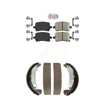 Front Rear Ceramic Disc Brake Pads Kit For Chevrolet Cobalt Saturn Ion Pontiac Pursuit KNN-100032