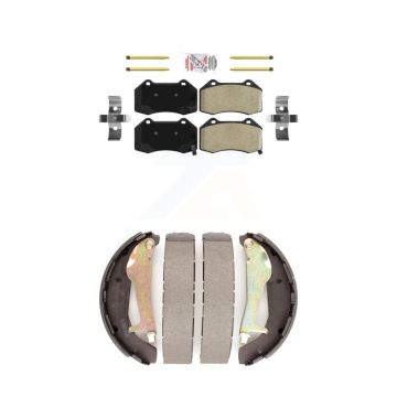 Front Rear Semi-Metallic Disc Brake Pads Kit For Chevrolet Cobalt HHR SS KNN-100033