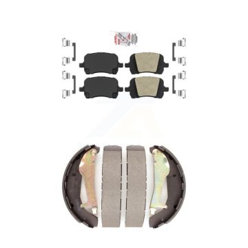 Front Rear Ceramic Disc Brake Pads Kit For Pontiac G5 Chevrolet HHR KNN-100036