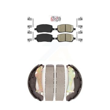 Front Rear Ceramic Disc Brake Pads Kit For Chevrolet Cobalt Pontiac G5 KNN-100037