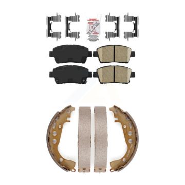 Front Rear Ceramic Disc Brake Pads Kit For Toyota Prius Celica Scion xB xA KNN-100041