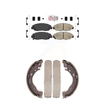 Front Rear Ceramic Disc Brake Pads Kit For Honda Civic Insight KNN-100045