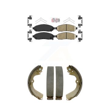 Front Rear Ceramic Disc Brake Pads Kit For Nissan NV200 Chevrolet City Express KNN-100048
