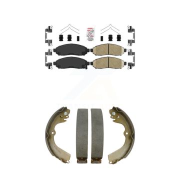 Front Rear Ceramic Disc Brake Pads Kit For Nissan NV200 Chevrolet City Express KNN-100049