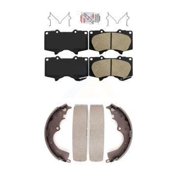Front Rear Ceramic Disc Brake Pads Kit For Toyota Tacoma KNN-100052
