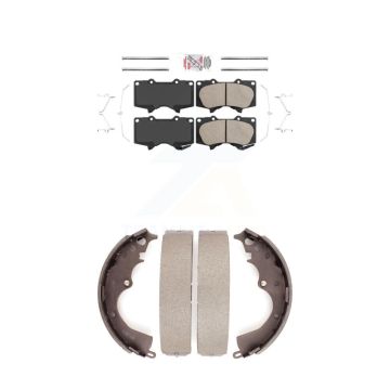 Front Rear Ceramic Disc Brake Pads Kit For Toyota Tacoma KNN-100053