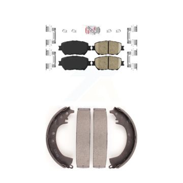 Front Rear Ceramic Disc Brake Pads Kit For Toyota Camry KNN-100094
