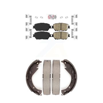 Front Rear Ceramic Disc Brake Pads Kit For Toyota Camry KNN-100095