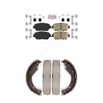 Front Rear Ceramic Disc Brake Pads Kit For Toyota Camry KNN-100097