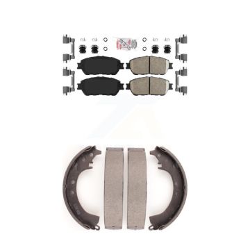Front Rear Ceramic Disc Brake Pads Kit For Toyota Camry Vehicles Manufactured In Japan KNN-100098