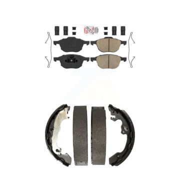 Front Rear Ceramic Disc Brake Pads Kit For Ford Focus KNN-100100