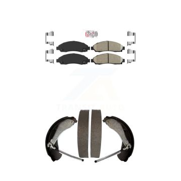Front Rear Ceramic Disc Brake Pads Kit For Chevrolet Colorado GMC Canyon Isuzu i-280 KNN-100106