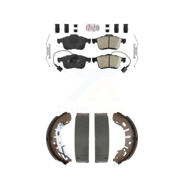 Front Rear Ceramic Disc Brake Pads Kit For 2015-2021 Ram ProMaster City KNN-100108