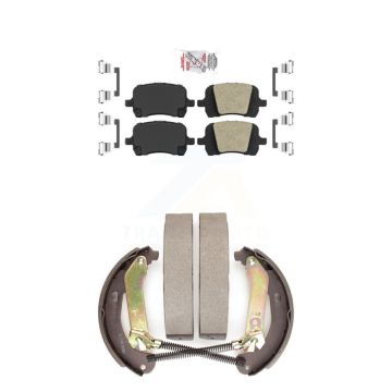 Front Rear Ceramic Disc Brake Pads Kit For Chevrolet Malibu Pontiac G6 HHR KNN-100111