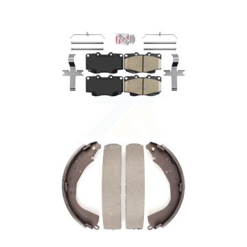 Front Rear Ceramic Disc Brake Pads Kit For Toyota Tacoma KNN-100120