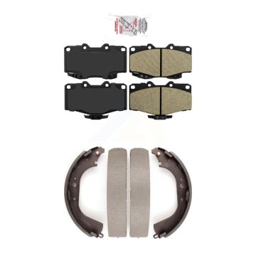 Front Rear Ceramic Disc Brake Pads Kit For Toyota 4Runner Pickup Tacoma KNN-100121