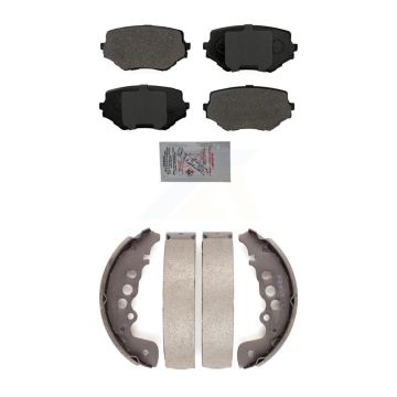 Front Rear Semi-Metallic Disc Brake Pads Kit For Suzuki Grand Vitara KNN-100122