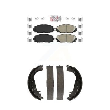 Front Rear Ceramic Disc Brake Pads Kit For Toyota Yaris KNN-100137