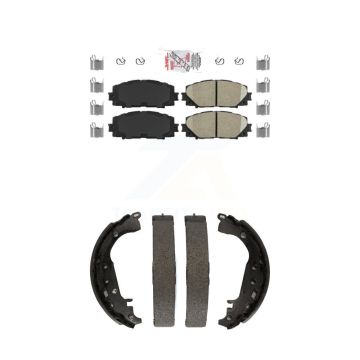 Front Rear Ceramic Disc Brake Pads Kit For Toyota Yaris KNN-100138