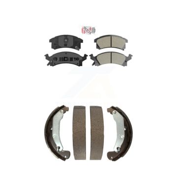 Front Rear Semi-Metallic Disc Brake Pads Kit For Pontiac Sunfire Chevrolet Cavalier KNN-100142