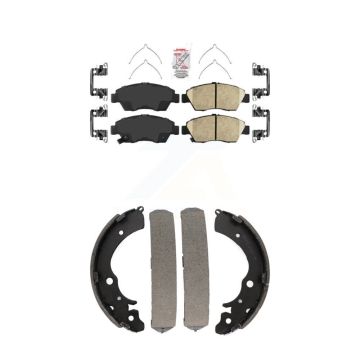 Front Rear Ceramic Disc Brake Pads Kit For Honda Civic KNN-100157