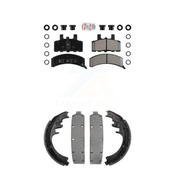 Front Rear Semi-Metallic Disc Brake Pads Kit For Chevrolet K1500 Suburban DIESEL engine KNN-100189
