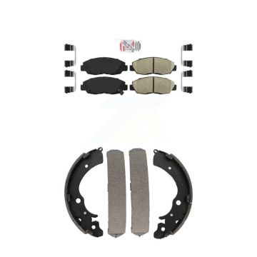 Front Rear Ceramic Disc Brake Pads Kit For Honda Accord KNN-100226