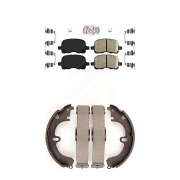 Front Rear Ceramic Disc Brake Pads Kit For Toyota Corolla KNN-100240