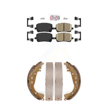 Front Rear Ceramic Disc Brake Pads Kit For Toyota Corolla KNN-100252