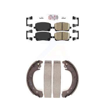 Front Rear Ceramic Disc Brake Pads Kit For Toyota Corolla KNN-100253