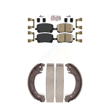 Front Rear Ceramic Disc Brake Pads Kit For Toyota Corolla KNN-100255