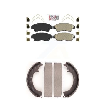 Front Rear Ceramic Disc Brake Pads Kit For Toyota Camry RAV4 KNN-100269