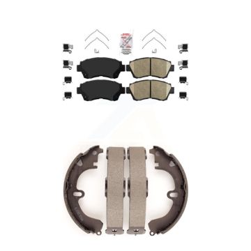 Front Rear Ceramic Disc Brake Pads Kit For 1994-1995 Toyota Celica GT KNN-100271