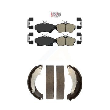 Front Rear Semi-Metallic Disc Brake Pads Kit For Chrysler PT Cruiser KNN-100284