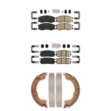 Front Rear Ceramic Disc Brake Pads Kit For Chevrolet Equinox Pontiac Torrent Saturn Vue KNN-100333